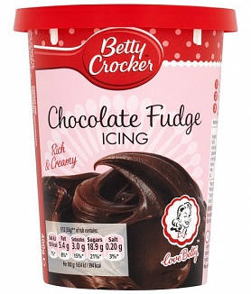 Betty Crocker Icing Chocolate Fudge (6 x 400g)