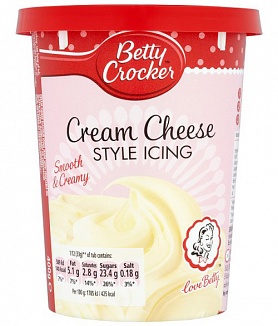 Betty Crocker Icing Cream Cheese Style (6 x 400g)
