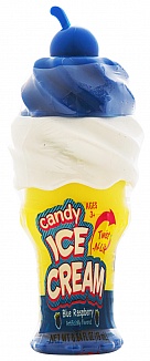 Blue Raspberry Twist-N-Lik Candy Ice Cream