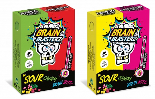 Brain Blasterz Sour Brain Bitz (16 x 45g)