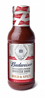 Budweiser BBQ Sauce Bold & Spicy (6 x 510g)