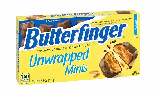 Butterfinger Unwrapped Minis Theatre Box (9 x 79g)