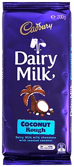 Cadbury Dairy Milk Coconut Rough (15 x 200g)