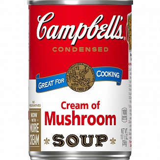 Campbell's Condensed Soup Cream of Mushroom (48 x 298g)