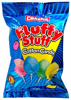 Charms Fluffy Stuff Candy Floss (71g) (Case of 24)