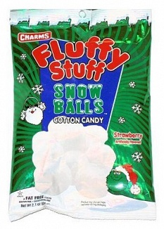 Charms Fluffy Stuff Snow Balls Cotton Candy (24 x 60g)
