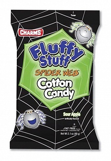 Charms Fluffy Stuff Spider Web Cotton Candy (24 x 60g)