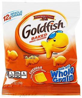 Cheddar Goldfish Crackers with Whole Grain (28g)