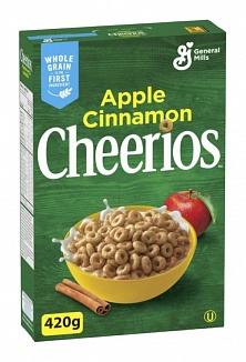 Cheerios Apple Cinnamon (8 x 420g)