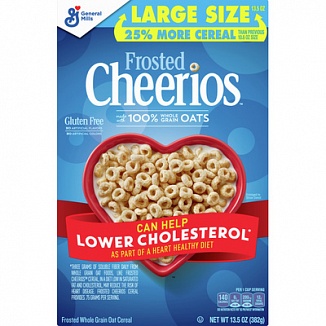 Cheerios Frosted Large Size (8 x 382g)