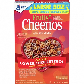 Cheerios Fruity Large Size (402g)