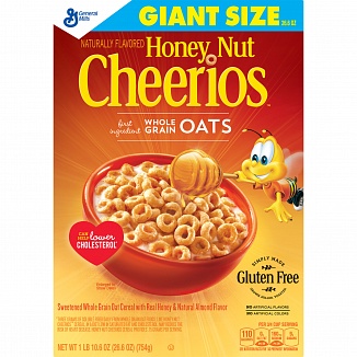 Cheerios Honey Nut Giant Size (754g)