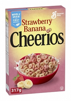 Cheerios Strawberry Banana (12 x 317g)