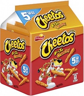 Cheetos Crunchy Cheese 5 Pack (12 x 120g)