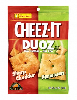 Cheez-It Duoz Sharp Cheddar Parmesan (6 x 121g)