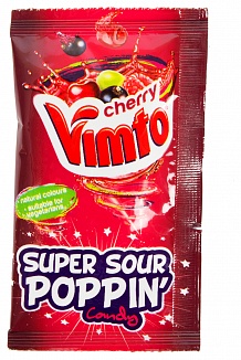 Cherry Vimto Super Sour Poppin' Candy