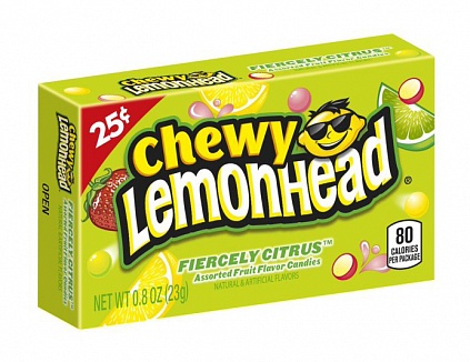 Chewy Lemonhead Fiercely Citrus (12 x 24 x 23g)