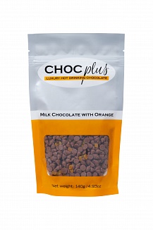 Choc Plus Pouch Hot Chocolate Orange (12 x 140g)
