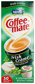 Coffee-Mate Irish Crème Coffee Creamer (50ct)