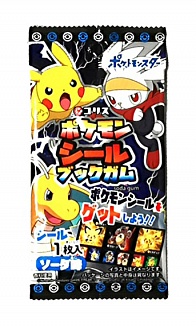 Coris Pokémon Seal Book Soda Gum (15 x 4g)
