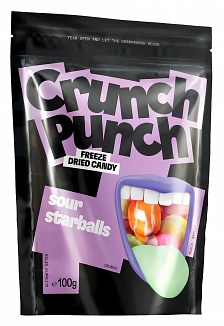 Crunch Punch Sour Starballs (15 x 100g)