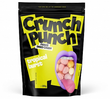 Crunch Punch Tropical Burst (12 x 200g)