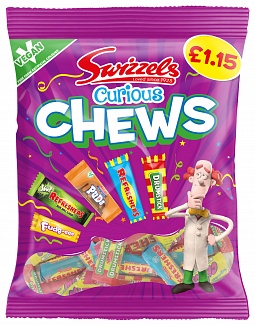 Swizzels Curious Chews £1.15 PMP (12 x 135g)
