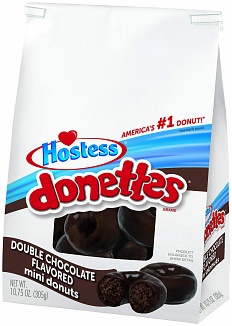 Donettes Double Chocolate Mini Donuts (6 x 305g)