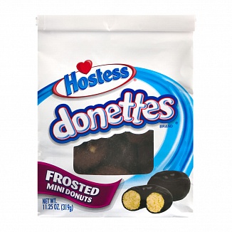 Donettes Frosted Chocolate Mini Donuts (6 x 305g)