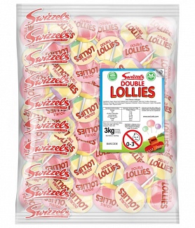 Swizzels Double Lollies (3kg)
