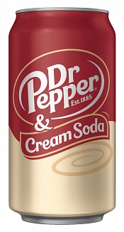 Dr Pepper & Cream Soda (12 x 355ml)