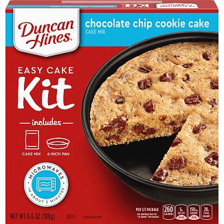 Duncan Hines Cake Mix Chocolate Chip Cookie Cake (8 x 188g)