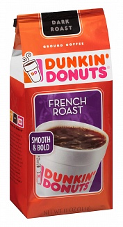 Dunkin' Donuts French Roast Ground Coffee (6 x 311g)