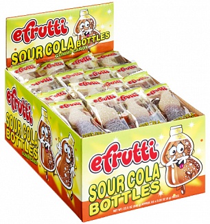 Gummi Sour Cola Bottles (Box of 80)