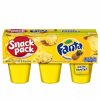 Fanta Pineapple Snack Pack 6-Pack (8 x 552g)