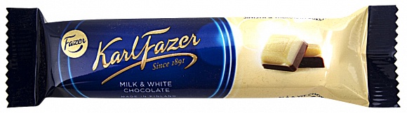 Fazer "Blue" Milk and White Chocolate (38g)