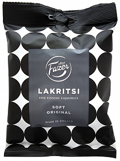 Fazer Soft Original Lakritsi (Liquorice) 150g