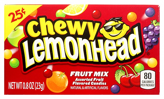Lemonhead Chewy Fruit Mix (12 x 24 x 23g)