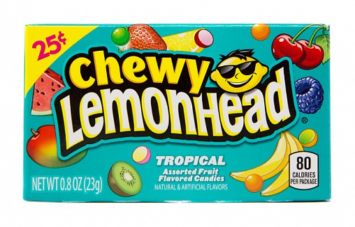 Lemonhead Chewy Tropical (12 x 24 x 23g)