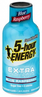 5-Hour Energy Extra Strength Blue Raspberry