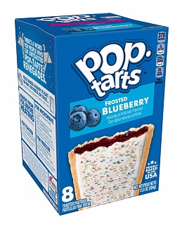 Frosted Blueberry Pop-Tarts (12 x 8 pastries)