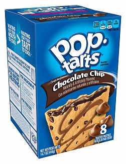 Frosted Chocolate Chip Pop-Tarts (12 x 8 pastries)