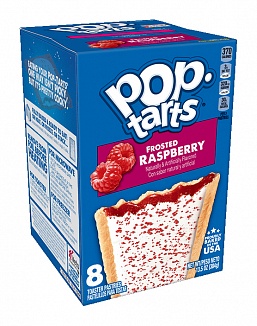 Frosted Raspberry Pop-Tarts (12 x 8 pastries)