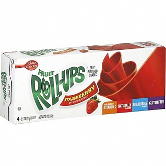 Fruit Roll-Ups Strawberry Sensation (18 x 56g)