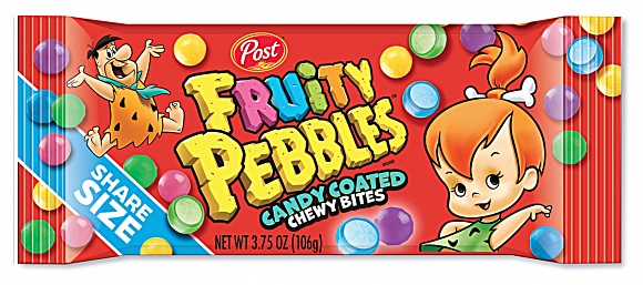 Fruity Pebbles Candy Coated Chewy Bites Share Size (12 x 106g)