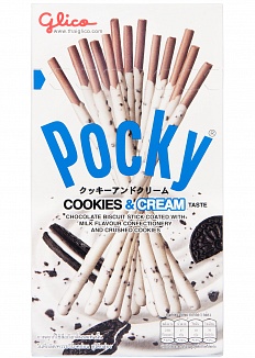 Cookies & Cream Pocky (Case of 10)