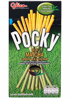 Matcha Green Tea Flavour Pocky (Case of 10)