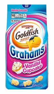 Goldfish Crackers Grahams Vanilla Cupcake (24 x 187g)