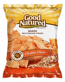 Good Natured Cheddar Cheese Baked Multigrain Crisps (28.4g)