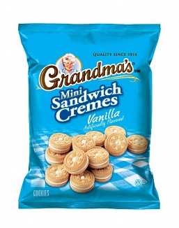 Grandma's Cookies Mini Sandwich Cremes Vanilla (60 x 60g)